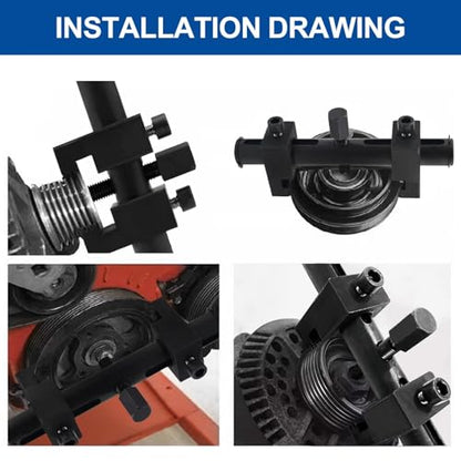 Adjustable Crankshaft Pulley Puller Tool