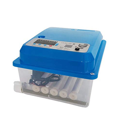 TECHTONGDA 16 Eggs Digital Egg Incubator Automatic Poultry Hatcher with Egg Turning and LCD Display 110V
