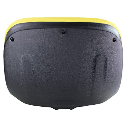 E-420-182 DirectFit™ Yellow Seat for John Deere 325 (S/N 70001>), 335 (S/N 70001>), 345 (S/N 70001>), 355D, GT225, GT235, GT235E, LX255, LX277, LX279, LX288, GT245, GX255, GX325, +++