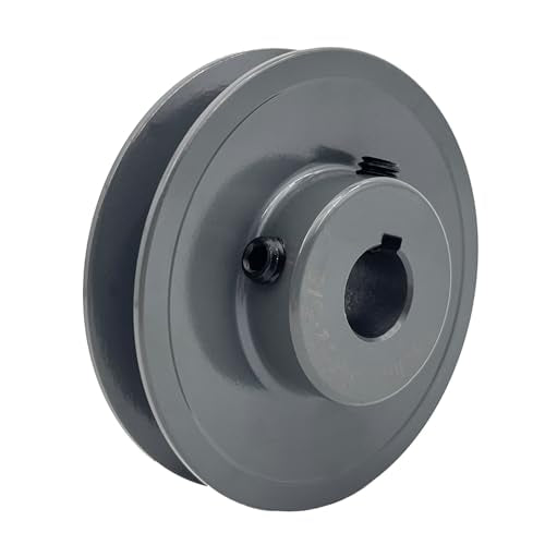 AK32-5/8 Sheaves,v Belt Pulley 5/8 inch Bore 3.25" OD,Motor Pulley Cast Iron for A 3L 4L V-Belts,AK3258 Pulley - size: 5/8"Bore,3.25"OD
