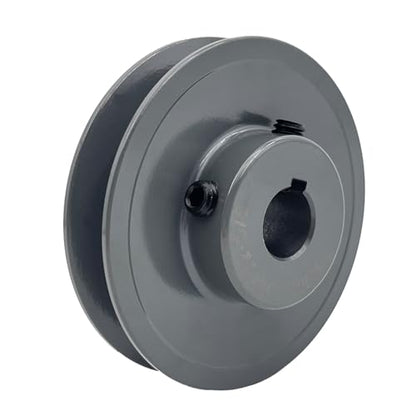 AK32-5/8 Sheaves,v Belt Pulley 5/8 inch Bore 3.25" OD,Motor Pulley Cast Iron for A 3L 4L V-Belts,AK3258 Pulley - size: 5/8"Bore,3.25"OD