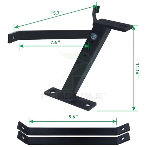 [Upgraded] Lawn Mower Trailer Towing Hitch, 2 Inch Diameter