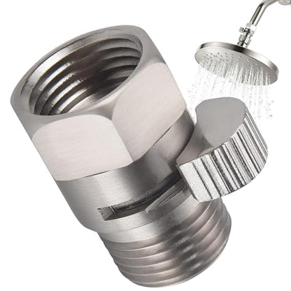 Shower Valve Water Flow Restrictor G1/2 IPS Brushed Nickel - color: Brushed Nickel