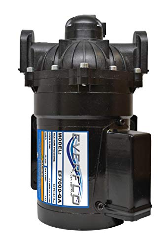 Everflo 12V On-Demand Diaphragm Sprayer Pump - 7.0GPM, 60 PSI, Quick Attach Ports - size: 7.0 GPM, style: Quick Attach Ports