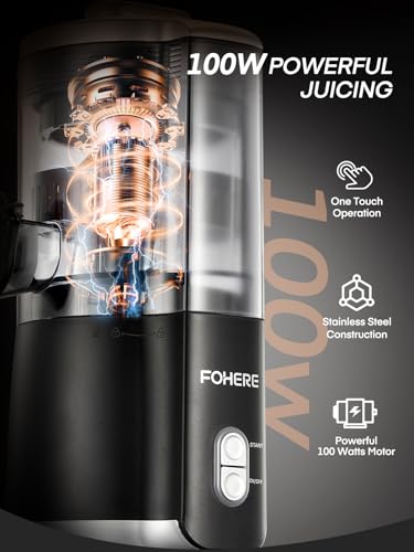 FOHERE Electric Citrus Juicer for Orange and Lemon