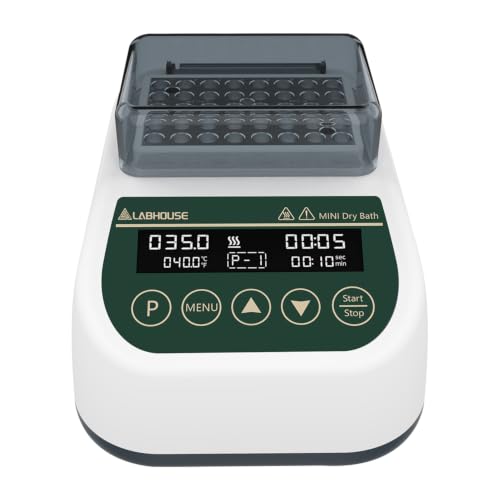 MDB100 Mini Dry Bath Incubator Heater, 0.2ml×40, Programmable - size: 0.2