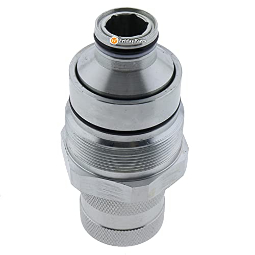 FridayParts Hydraulic Flat Face Quick Connect Coupler AT406475 - size: Female Coupler AT406475