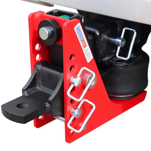 Shocker Air Receiver Hitch Farm Mount Tow Kit Fits 2" Hitch Has Black Combo 2" & 2-5/16" Balls, Pintle Hook, Drawbar & Clevis - 14,000 lbs - size: Fits 2" Hitch Black Combo 2" & 2-5/16" Balls