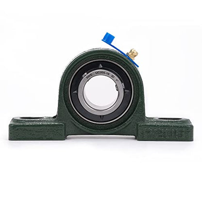 XIKE 2 Pcs UCP205-16 Bore 1" Pillow Block Mounted Ball Bearings. - size: UCP205-16 Bore 1"