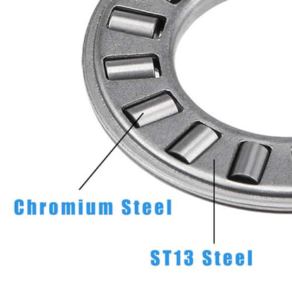 4 Sets NTA815+2TRA, Thrust Needle Roller Bearings, ID 1/2", OD 15/16" - size: NTA815+2TRA