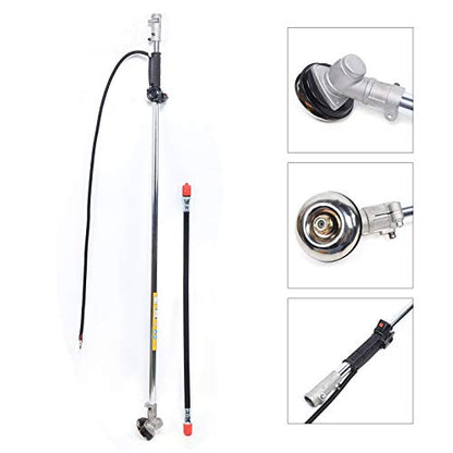 Backpack Brush Cutter, 3 in 1 35.4CC 4-Stroke 1.4HP Gas Garden Brush Cutter Lawn Tiller Machine Single Cylinder Air-Cooled Grass Trimmer Lawn Mower for Lawn and Garden Tree Trimming - style: 4-Stroke