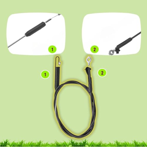 133-1998 Brake Cable for Toro 30" TimeMaster Lawn Mowers - size: 133-1998