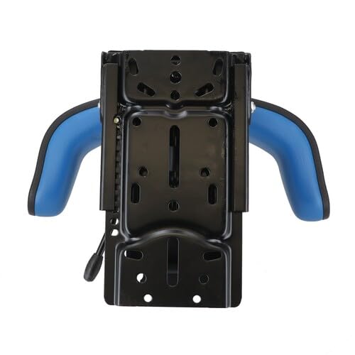 Seat Assembly Grammer Style Vinyl Blue fits New Holland 4835 5635 6635 7635 E7NN400KA fits Ford 2000 2110 2120 2600 3000 3600 3610 4000 4100 4110 4600 4610 5000 5610 6600 6610 7610 7710 E7NN400KA12M