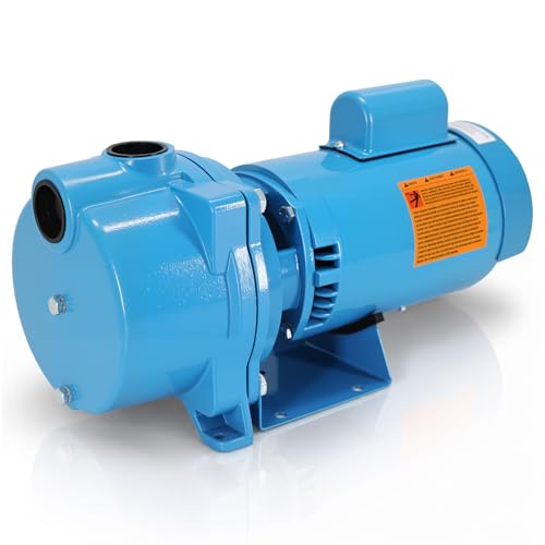 GT20 Self-Priming Centrifugal Pump, 2 HP Motor / 230 Volt
