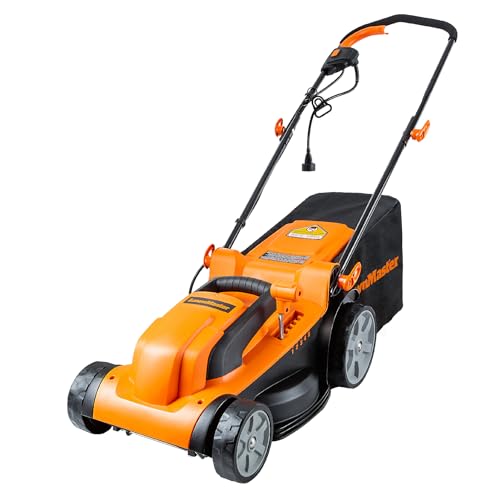 LawnMaster MEB1114K Electric Corded Lawn Mower 15-Inch 11AMP - color: 15-Inch