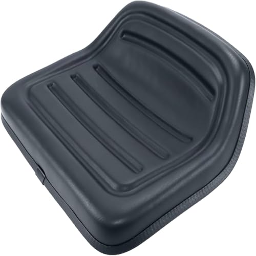 munirater LMS2002 Black Mower Seat Low Back Universal Mower Seat Comfortable and Sturdy