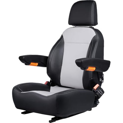 SEATIN Comfortable Zero Turn Mower Seat, Tractor Seat - color: Premium Carbon Fiber