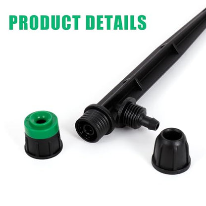 HUISUYTON 50pcs Drip Irrigation Emitters Sprayer for 1/4" Irrigation Tubing - size: 50Pcs Sprayers