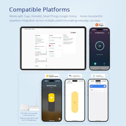 Smart Valve Controller, Works with Alexa & Google Voice Control Smart Life App Control, Remote Water ShutOff Valve, Easy Install on 1/2" to 1" in Pipe, Require Tuya Zigbee Hub (Tuya Zigbee Version) - style: Tuya Zigbee Version