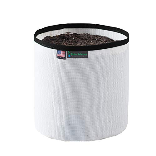 Grow Bag 1 Gallon, Planting Pots - Colorful Plant Grow Bags Pots Gardening Vegetable - Air Pruning Mesh Fabric Plant Container - (White/Black) - color: White/Black, size: 1 Gallon