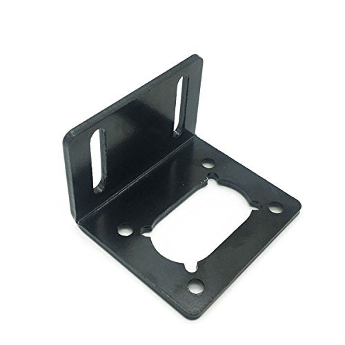 Bringsmart Mini Mounting Brackets of A58 Worm Gear Motor with Screw - size: Bracket