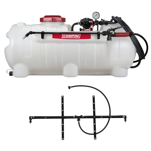 CHAPIN 97214 25-Gallon ATV/UTV Sprayer with 2-Nozzle Boom & 12V Pump - size: 25-Gallon