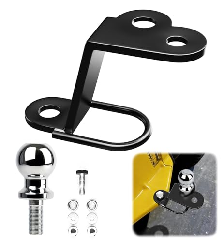 Xprite ATV/UTV 3-Way Hitch Adapter w/2" Ball, 3500 lbs Trailer Hitch Mount - color: Stlye 2