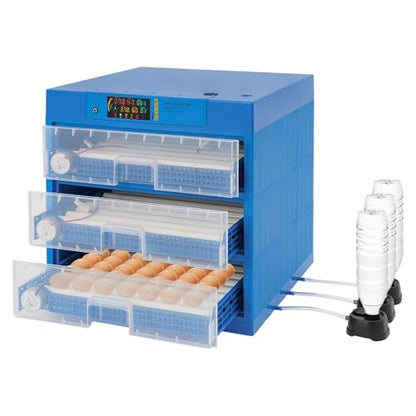 Incubators For Hatching Eggs, 192 Egg Hatching Incubator Automatic Chicken Incubators Egg Incubator With Automatic Turner And Automatic Humidity - size: 192 eggs