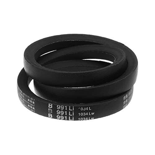HARFINGTON B-991 V-Belts, 991mm(39") Li, 17mm W, Rubber Drive Belt - size: 991mm