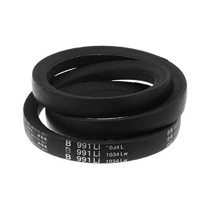 HARFINGTON B-991 V-Belts, 991mm(39") Li, 17mm W, Rubber Drive Belt - size: 991mm