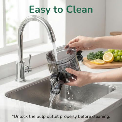 Canoly 2-in-1 Cold Press Juicer C03, Makes Juice & Nut Milk