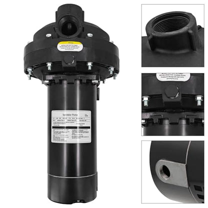 FP5182-08 2HP 230V Sprinkler Pump Replacement for Flotec 1.5" Ports