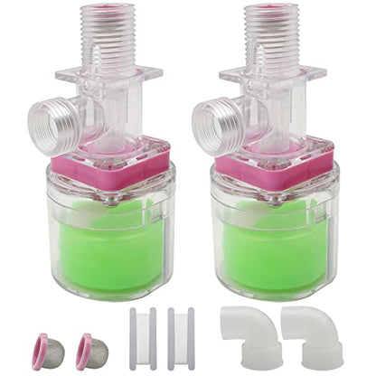 Transparency Water Float Valve, Water Level Control Water Tank Traditional Float Valve Upgrade (3/4“ UP) - size: 3/4“ UP
