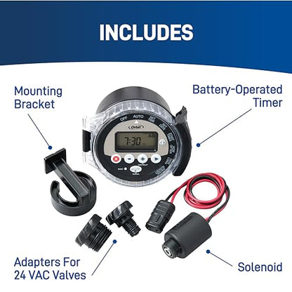 Orbit 57865 Outdoor Battery-Powered Water Sprinkler Controller