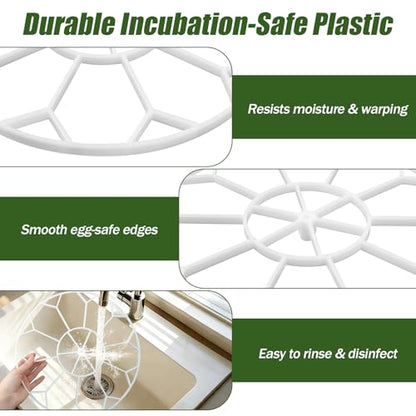 JGT360 Large Goose Egg Turner Tray for Nurture Right 360 Incubator, 10 Egg