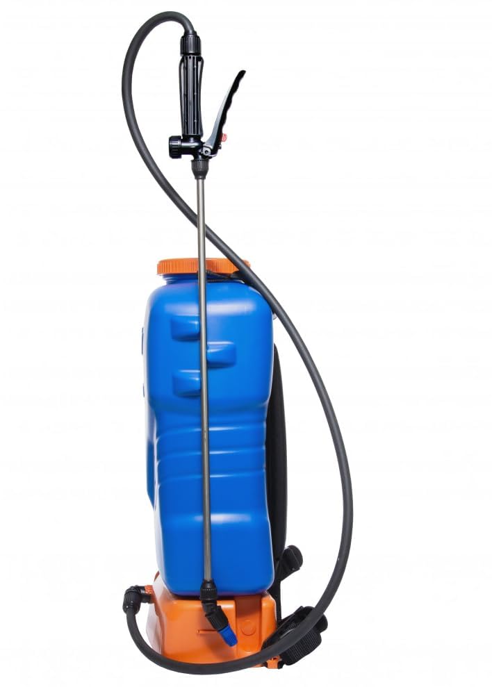 Jacto PJB-20 Battery Backpack Sprayer - High Efficiency with Adjustable Pressure, Heavy Duty Pump, and Comfortable Design