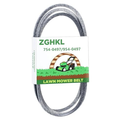 754-0497 954-0497 Mower Belt PTO Drive Belts Compatible with Cub Cadet Troy Bilt MTD for 954-3038 754-3038 42" Deck Lawn Mowers Parts Length 60.5'' - size: 60.5"L x 0.5"W