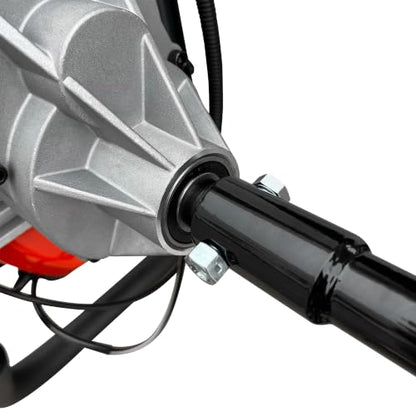 Fenceline 52cc Gas Powered Earth Auger Combo w/6 Inch Auger Drill Bit EPA Compliant