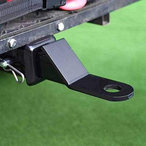 ELITEWILL Golf Cart Trailer Hitch Kit, High-Strength 2" Receiver Universal Fit for Backseat Footrest, Seamless Compatible with Club Car EZGO Yamaha, Ideal for Golf Cart Towing & Trailers