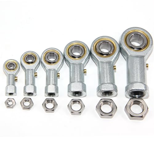 PHSB7 Rod End Bearings 7/16-inch Bore 7/16-20 Female Thread - size: 7/16"