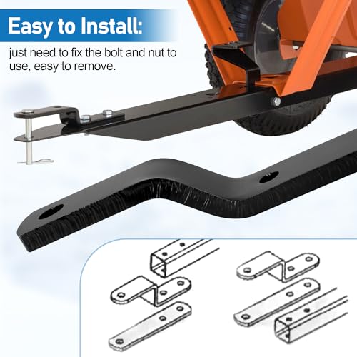 Lawn Mower Hitch, 23475 Bracket Compatible with Agri-Fab, John Deere etc