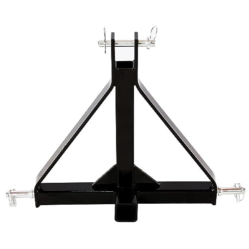 3 Point 2 Receiver Trailer Hitch Category 1 Tractor Tow Hitch Drawbar