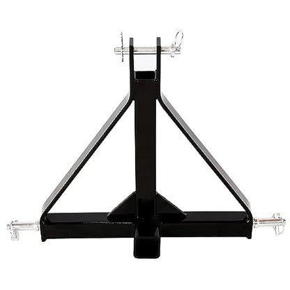 3 Point 2 Receiver Trailer Hitch Category 1 Tractor Tow Hitch Drawbar