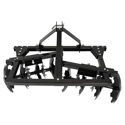 KUAFU Disc Harrow Compatible with CAT-0 Compact Garden Lawn Tractor