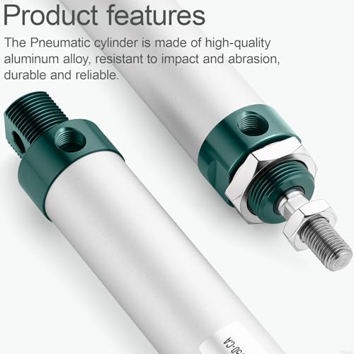 MAL25x150 Mini Air Cylinder 25mm Bore 150mm Stroke Double Acting - size: 25mm x 150mm