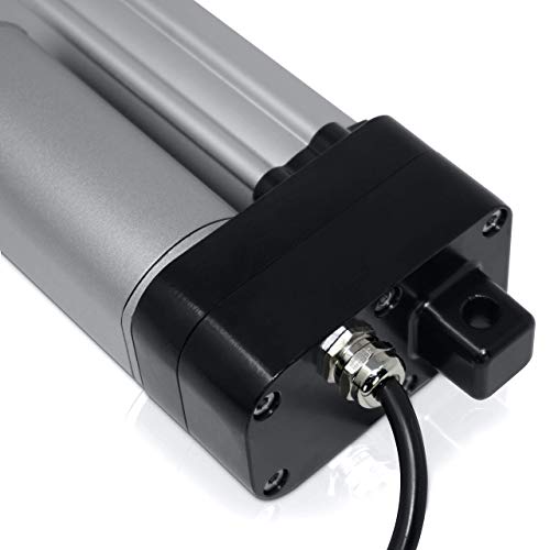 Progressive Automations 12V IP66 Linear Actuator - 12" Stroke 450 lbs Force - size: 12"