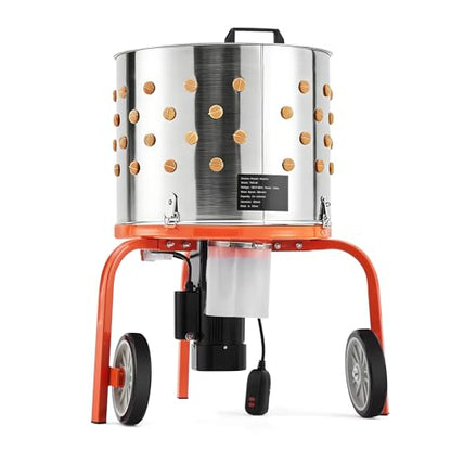TrailBlaze Electric Chicken Plucker – 20 Inch, 120V - color: Orange