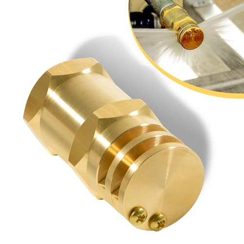 6550-1 Boomless Spray Nozzle 3/4" #20 Orifices 5.9 GPM, Brass