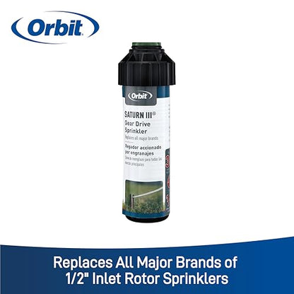 Orbit 55469 Saturn III Gear-Drive Rotor Water Sprinkler (2-Pack) - size: 2-Pack