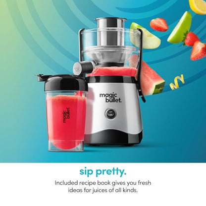 Magic Bullet Mini Juicer with Cup, Black and Silver - color: Silver, size: With Cup